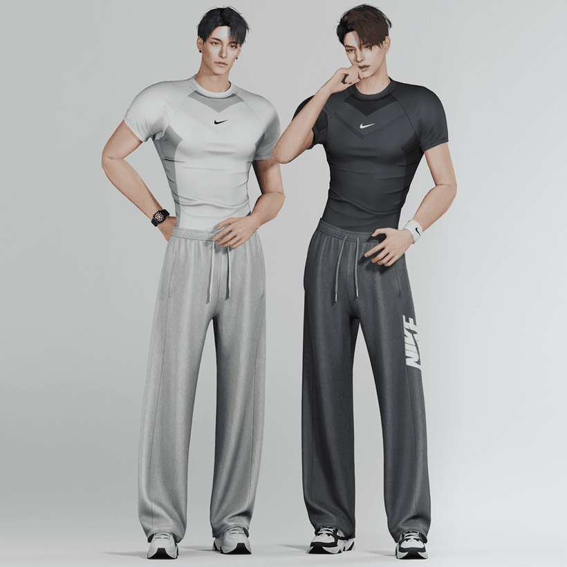 Галерея мода Мужской сет Basic set №33 #1